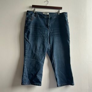 Denim Capris Size 18